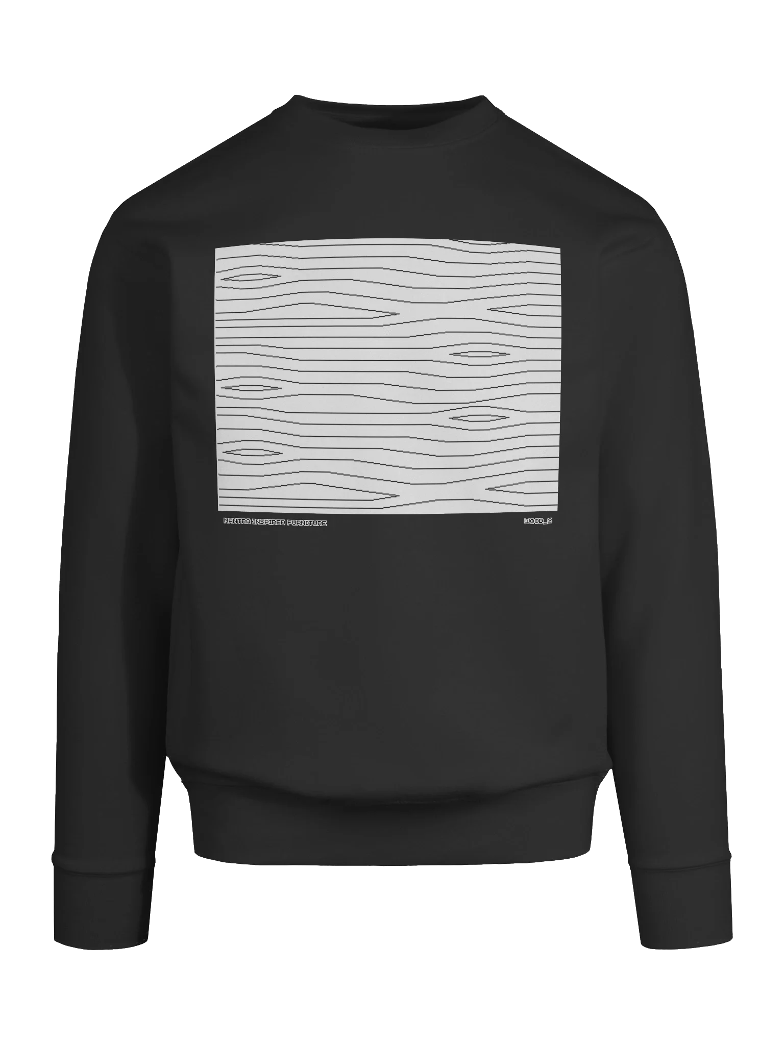 Retro Wood Hatch Crewneck Sweatshirt product image (9)