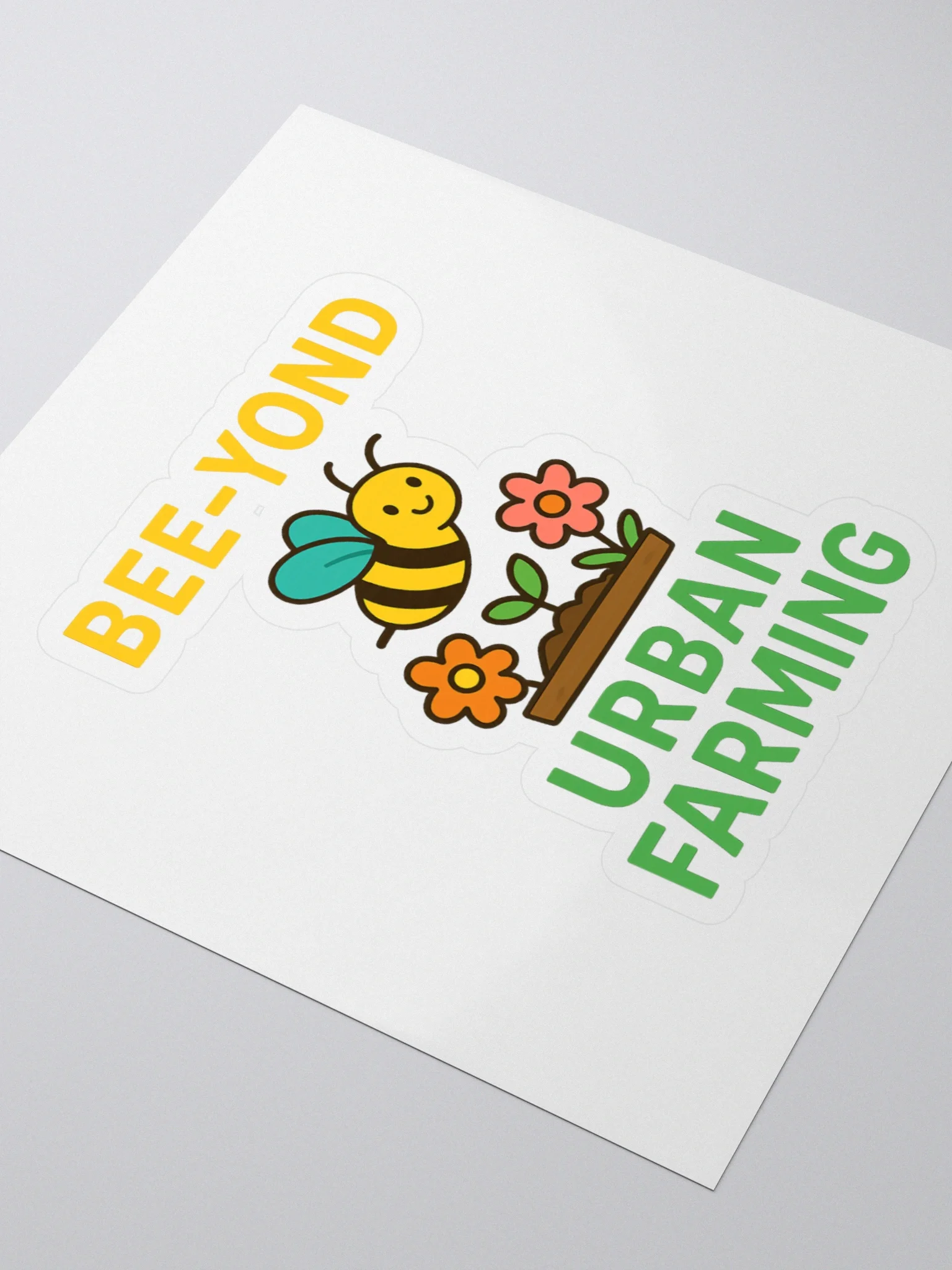 BEE-YOND Urban Farming Stickers product image (3)