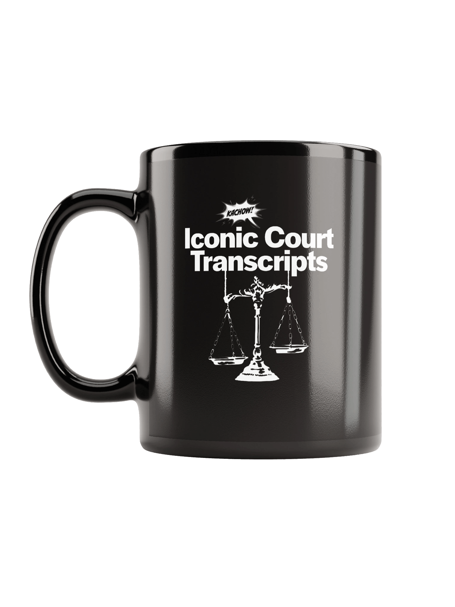 Kachow Black Glossy Mug product image (6)