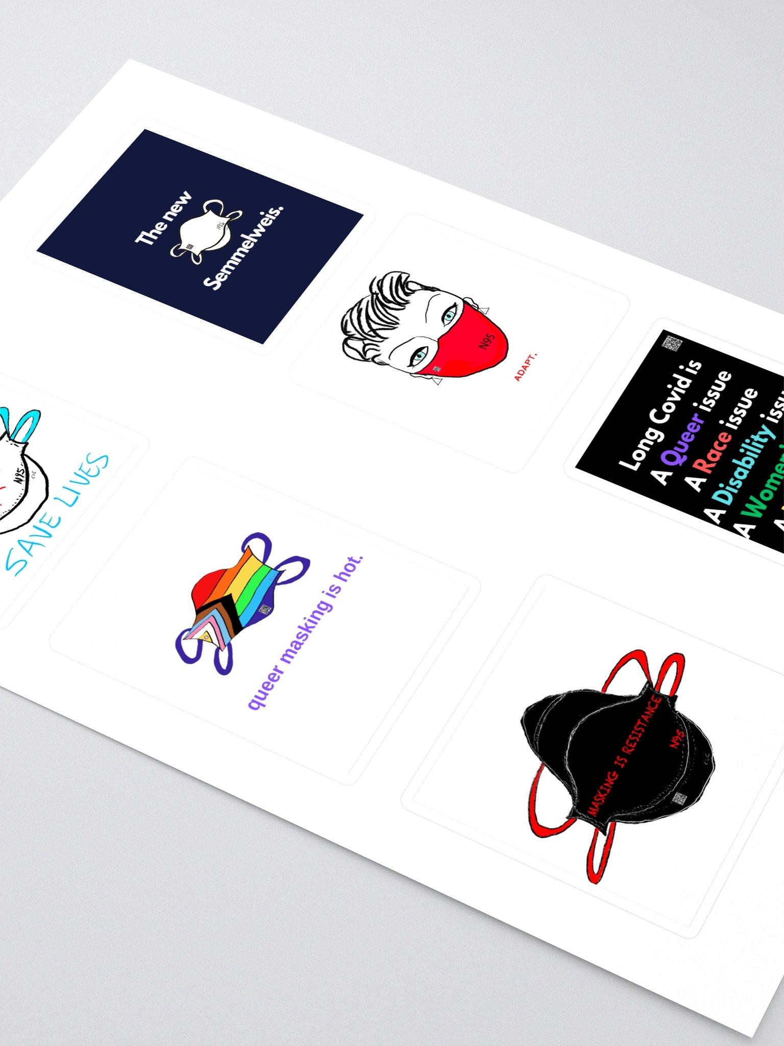 Sticker variety 6 pack product image (2)
