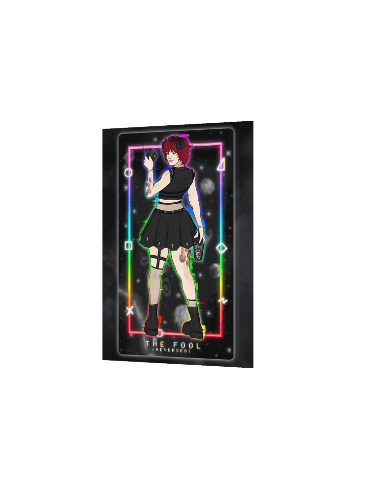 RAENBOU Reversed Fool Tarot Card Poster product image (2)
