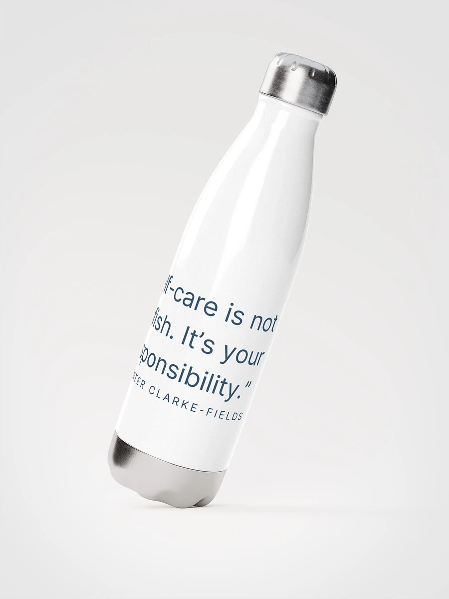 Self-Care Is Not Selfish Insulated Water Bottle product image (2)