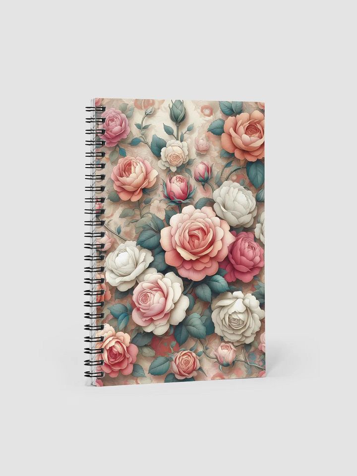 Royal Floral Spiral Notebook product image (1)