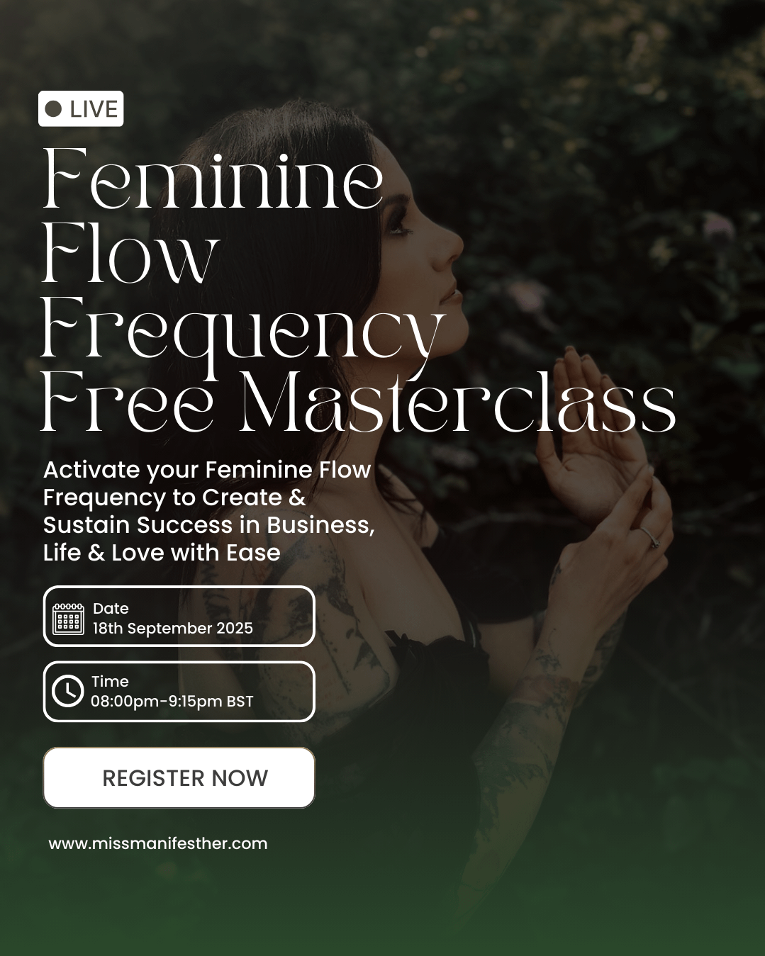 Activate your Feminine Flow Frequency: FREE MASTERCLASS product image (1)