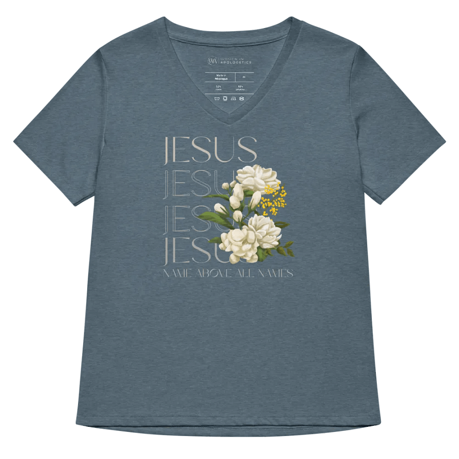 Jesus, Name Above All Names V-Neck T-Shirt product image (11)