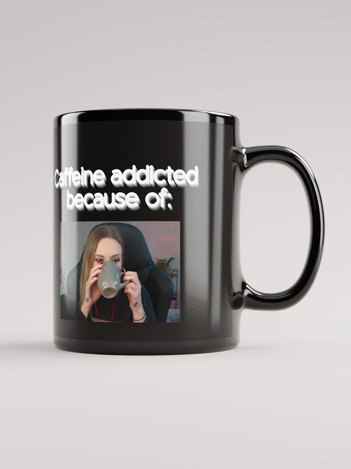 Svart mugg 