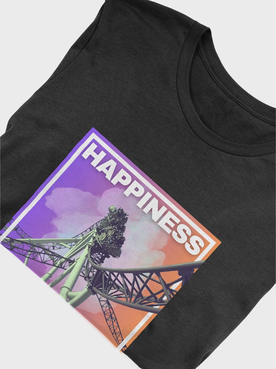Visual Elements: Happiness Roller Coaster T-Shirt product image (6)