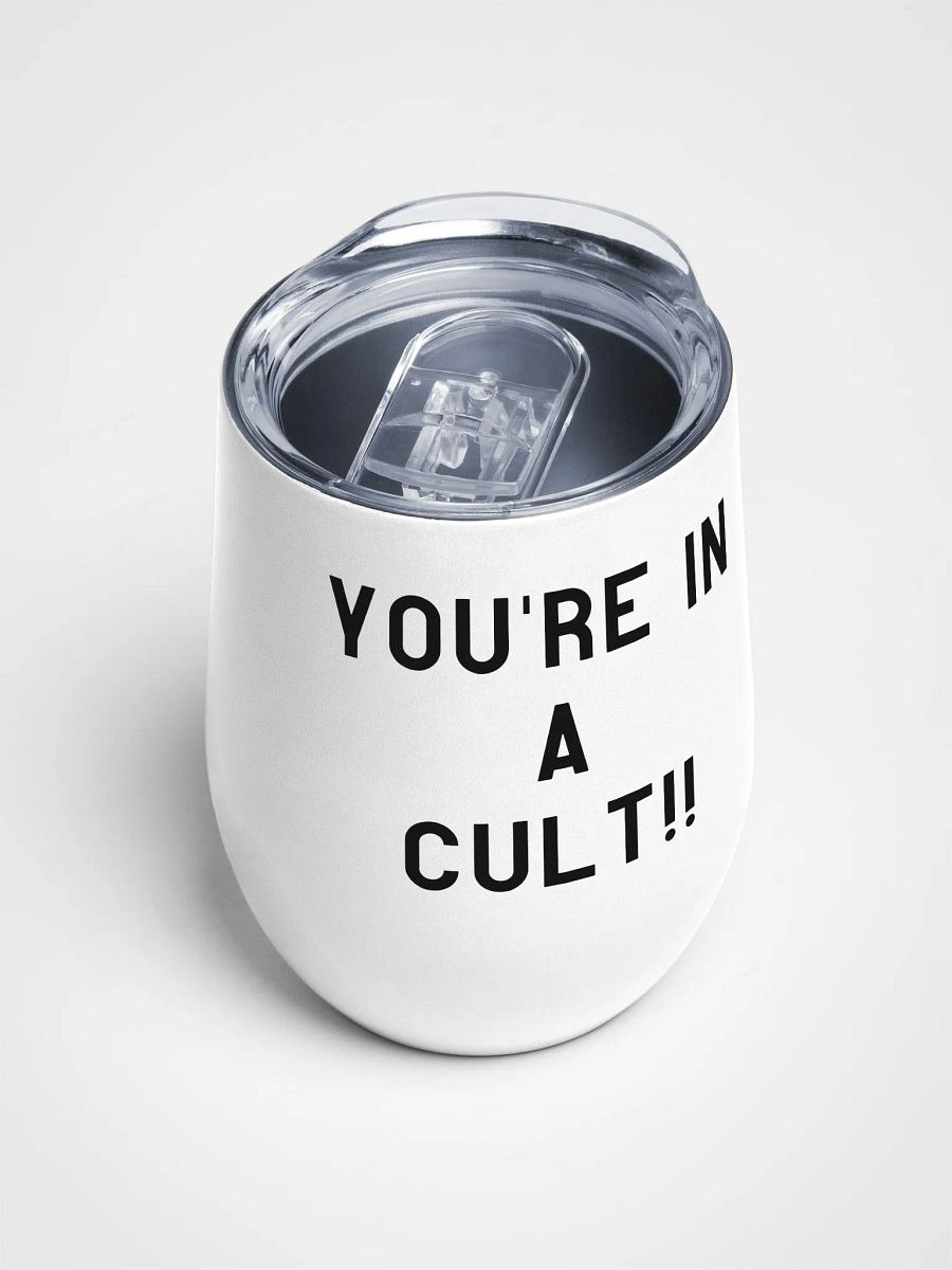 Pris- You're In A Cult - Wine Tumbler product image (4)