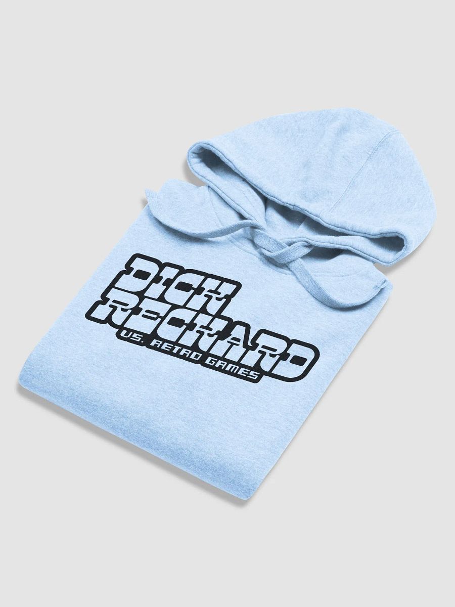 Dick Reckard vs Retro Games MonoBlack Logo Unisex Hoodie product image (6)