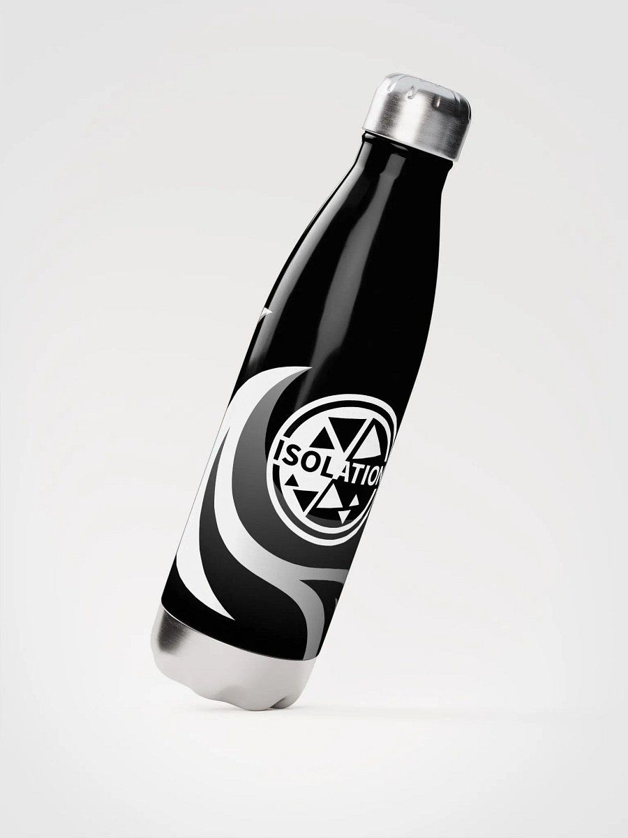 ISOLATION — 2019 LOGO — STAINLESS STEEL BOTTLE — B&W product image (3)
