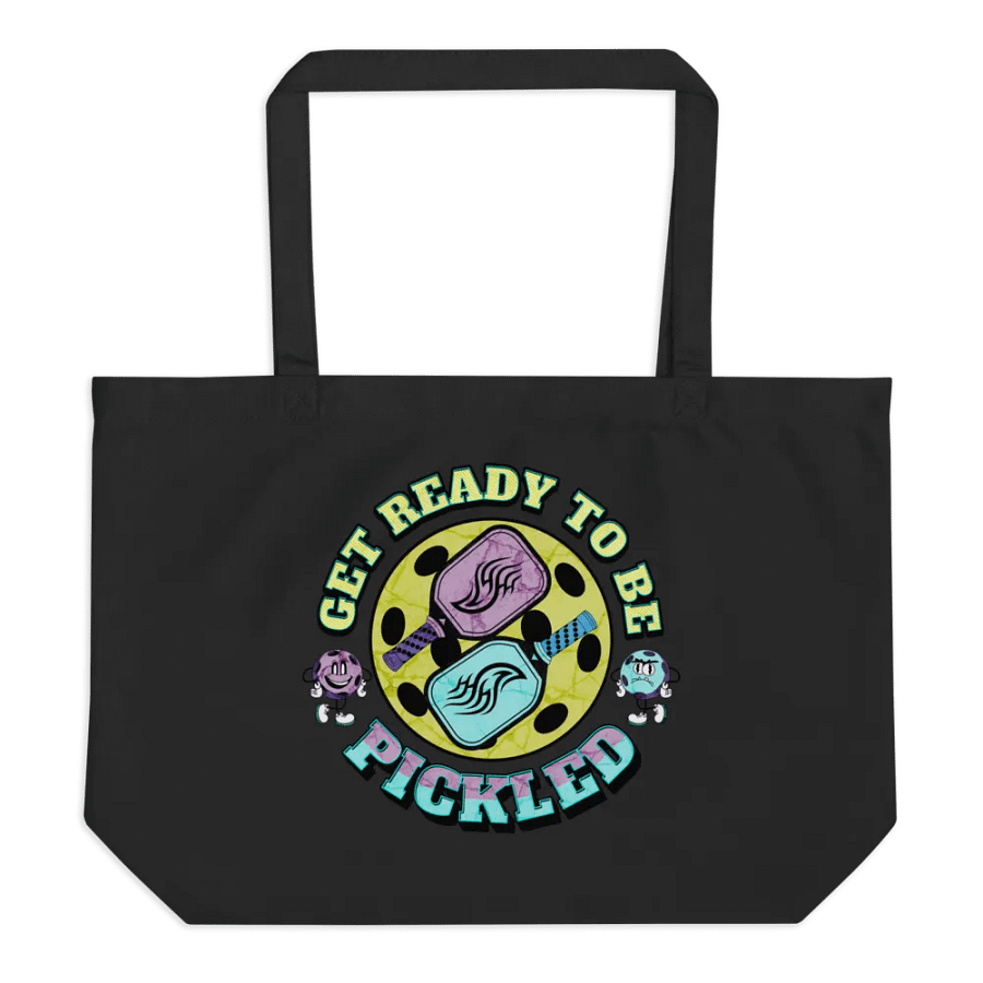 Get Ready To Be Pickled Pickleball Paddle Power Tote product image (1)