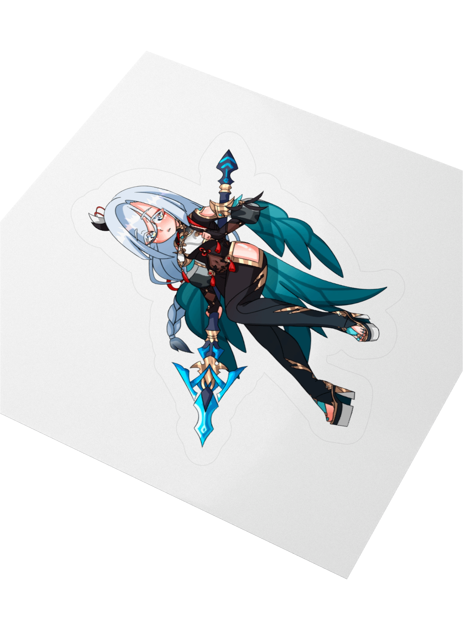 Shenhe Sticker (Genshin Impact) product image (3)