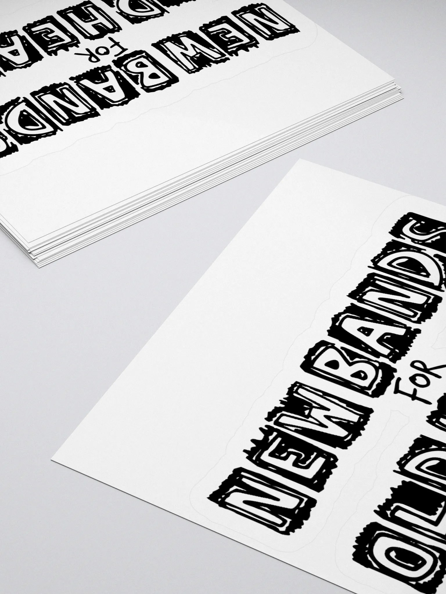 New Bands for Old Heads Sticker product image (4)