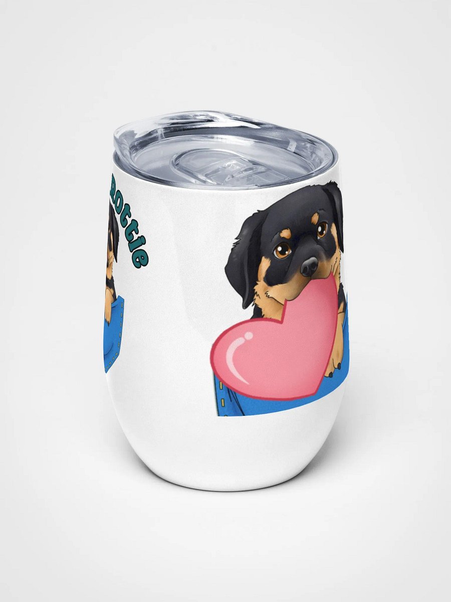 Logo and Emotes by Emma Wine Glass product image (4)