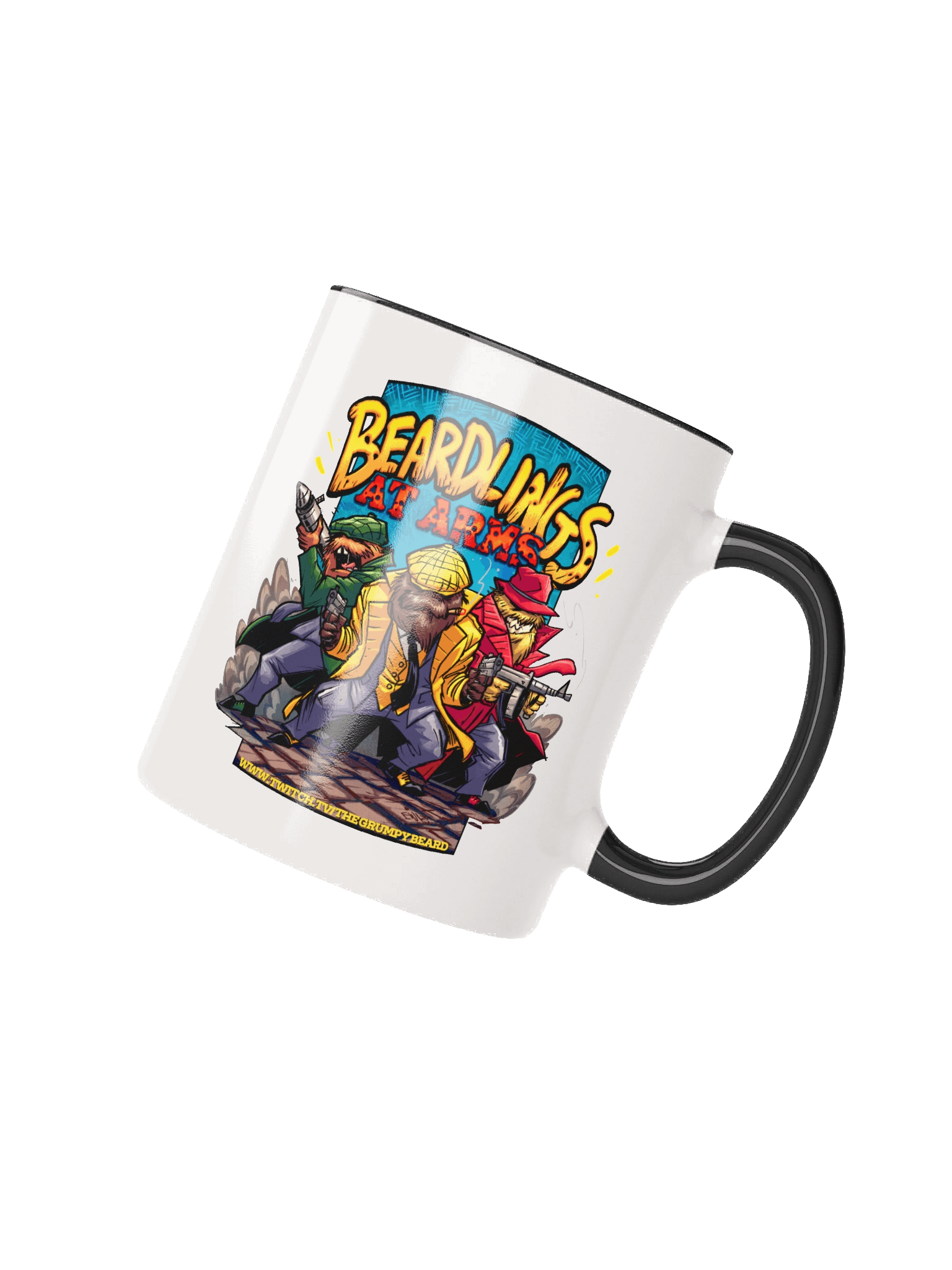 PeekyBeardlings "BEARDLINGS AT ARMS" - Ceramic Mug product image (24)