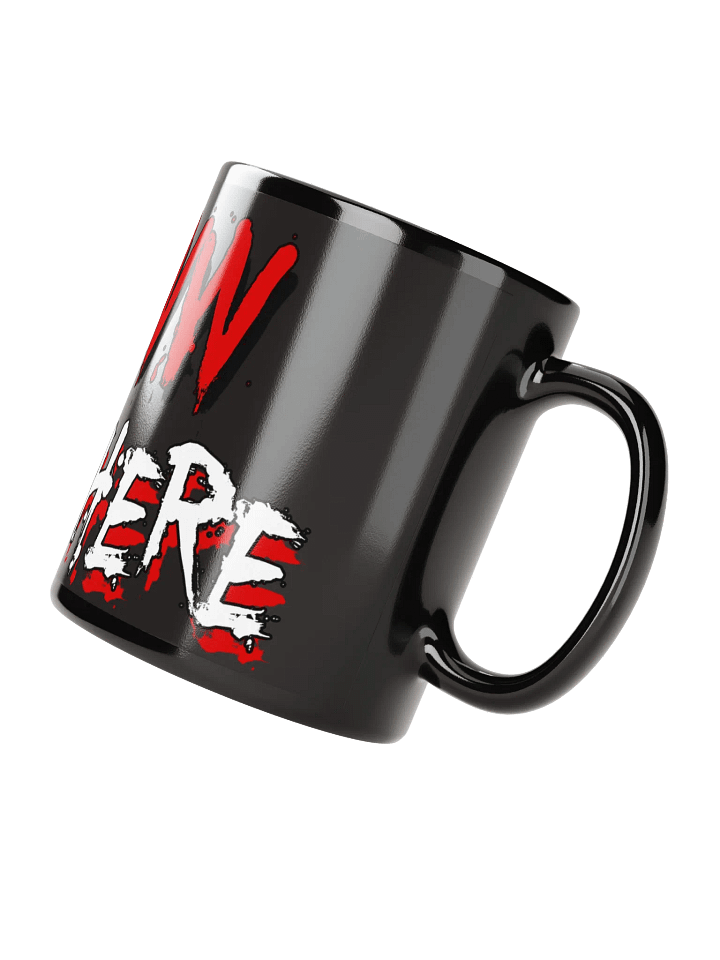 Eww You’re Here Black Mug product image (2)