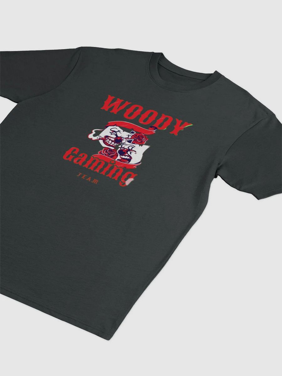 Woody Gaming Red logo T-Shirt product image (3)