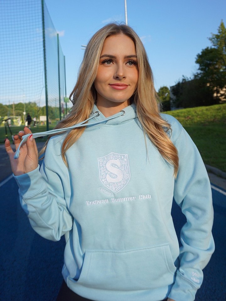 ItsSky Embroidery Summer Club Hoodie product image (1)