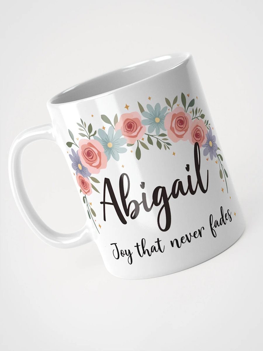 Abigail Mug: Celebrate Joy That Never Fades with Personalized Elegance product image (3)