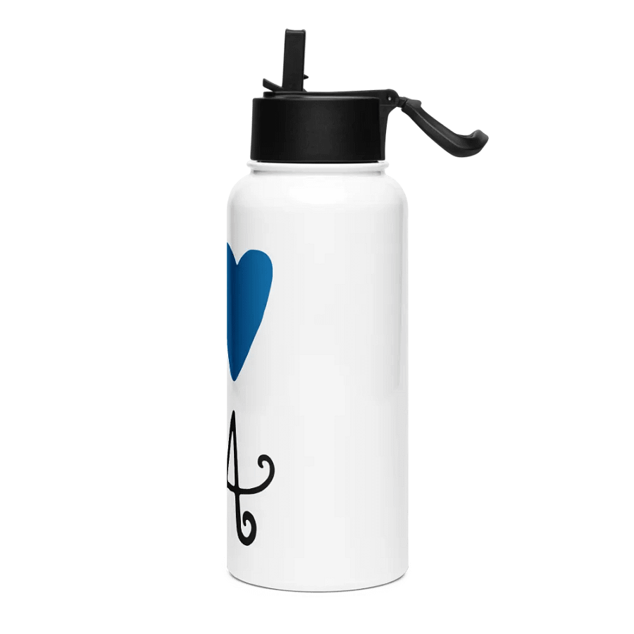 i ❤️ LA Water Bottle ~ Dodger Blue product image (2)