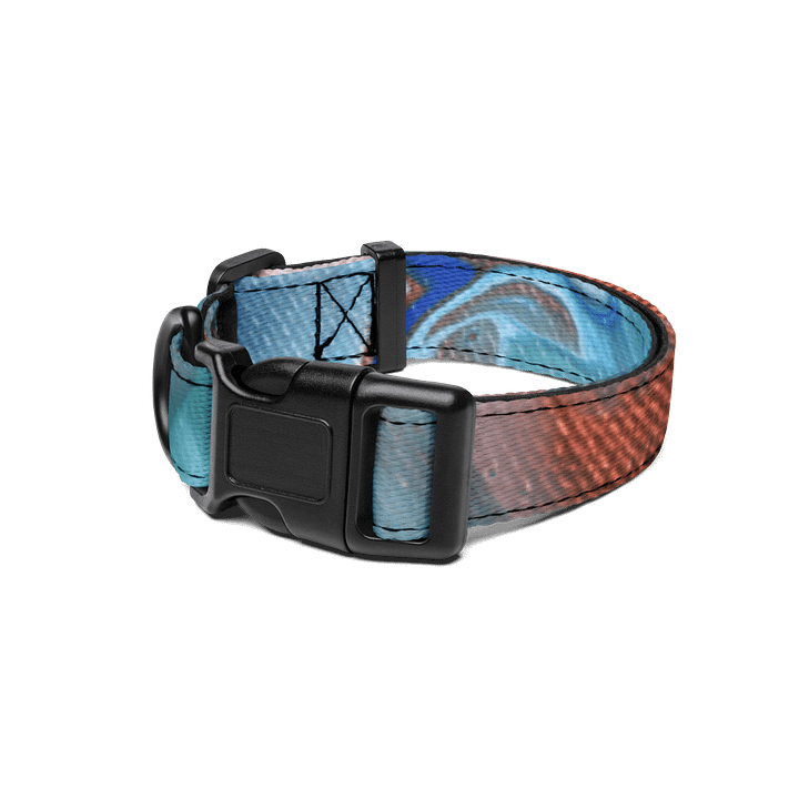 Metallic Orange Pet Collar product image (1)
