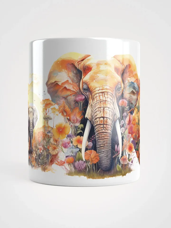 Vibrant Elephant Paradise Mug product image (2)