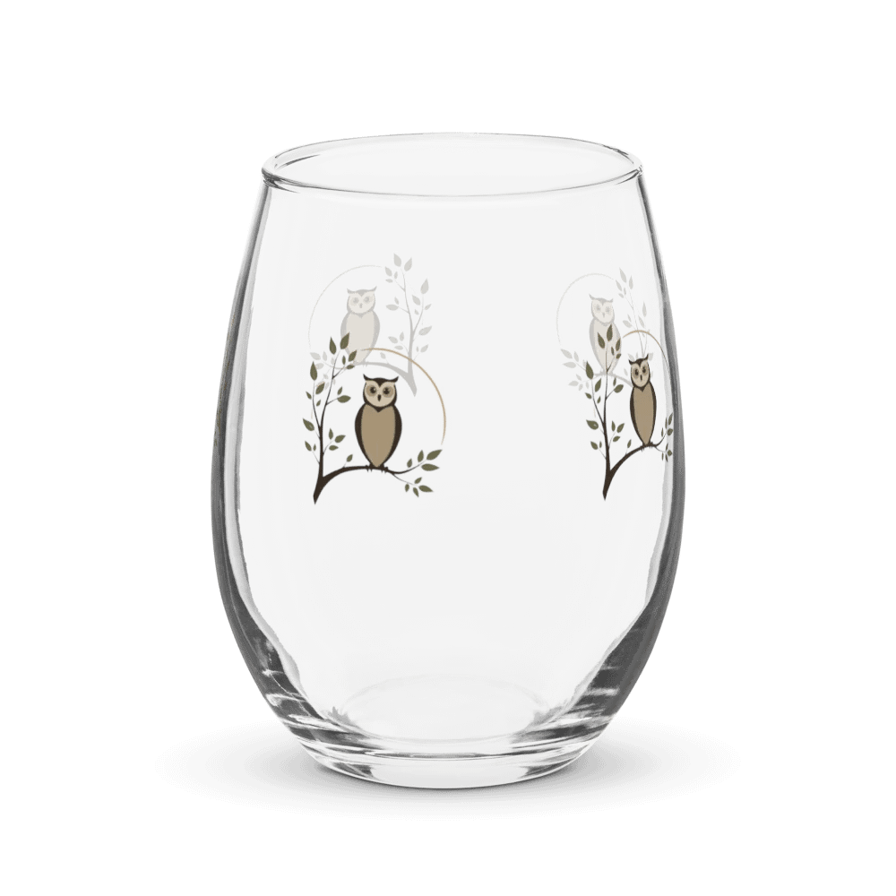 Night Owl Stemless Wine Glass product image (4)
