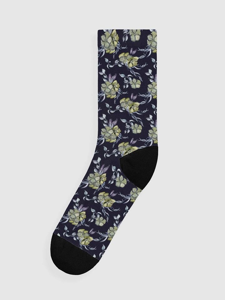 Gothic Flower | Premium Sustainable Crew Socks product image (1)