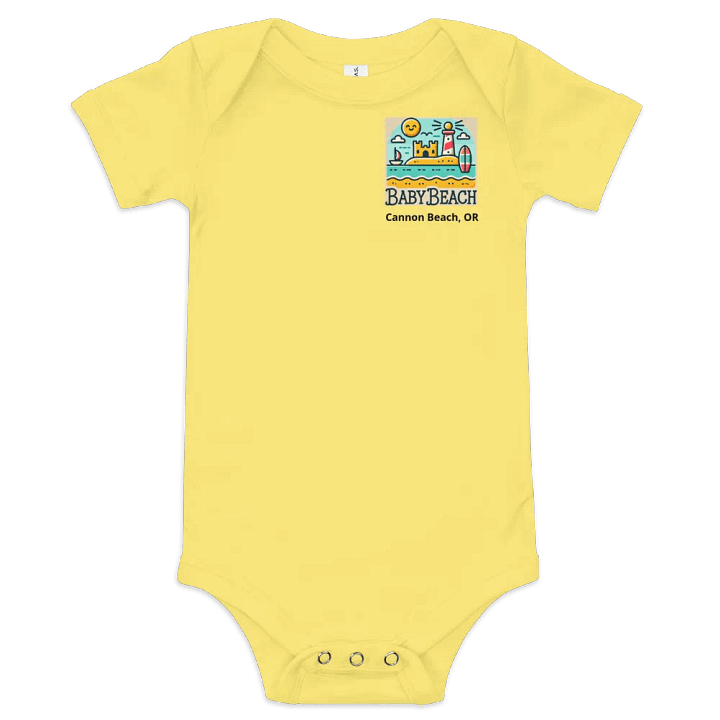 Sunshine Shore Baby Onesie - Cannon Beach, OR product image (11)