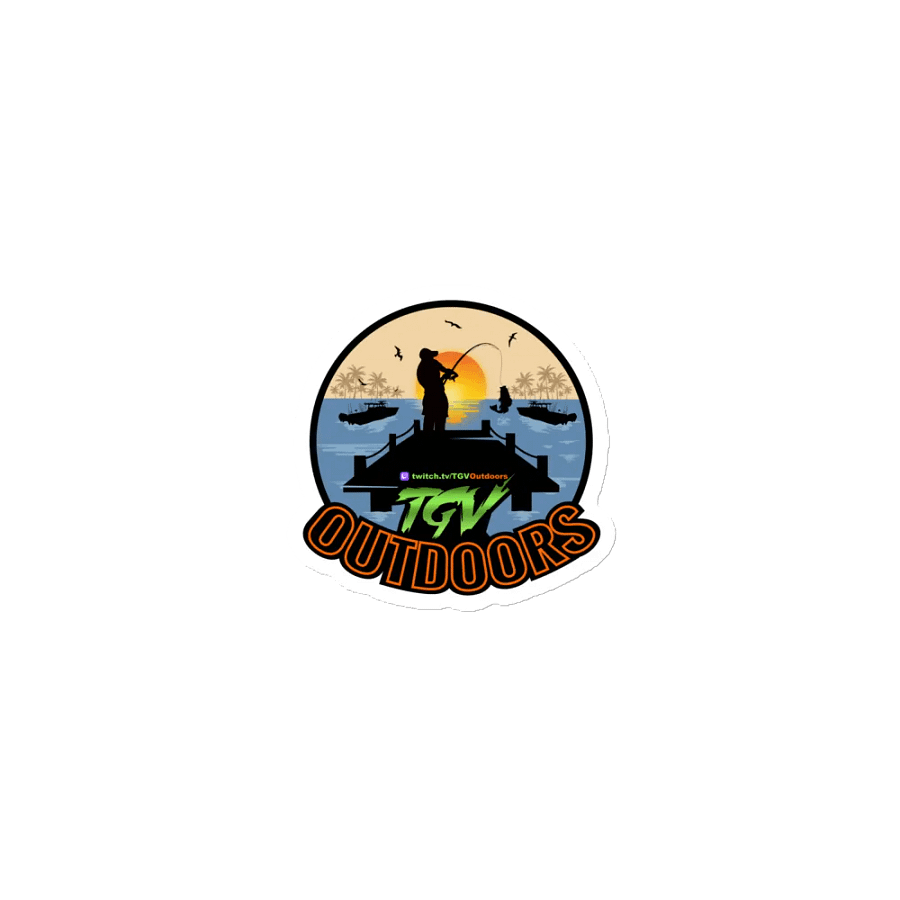 TGVOutdoors Die Cut Magnet product image (1)