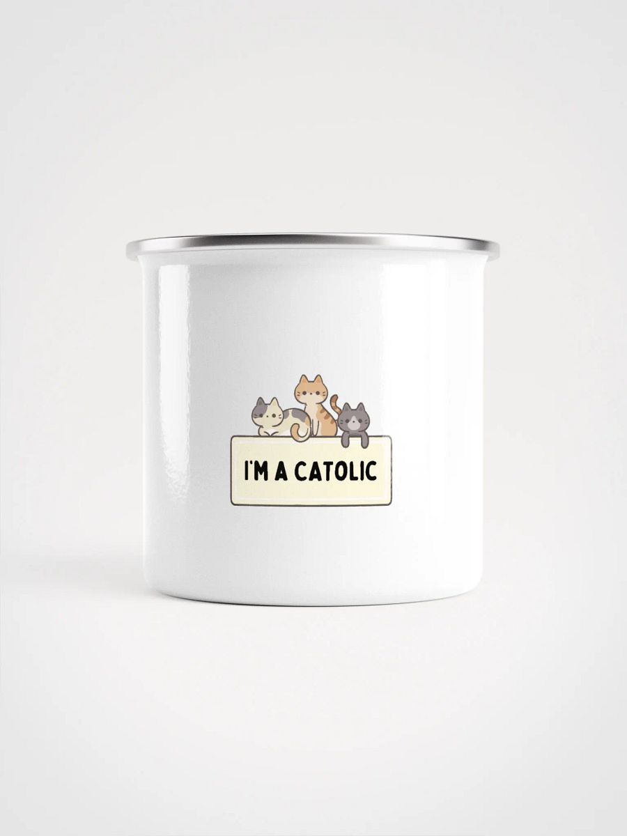 Catolic Adventures Enamel Mug product image (2)