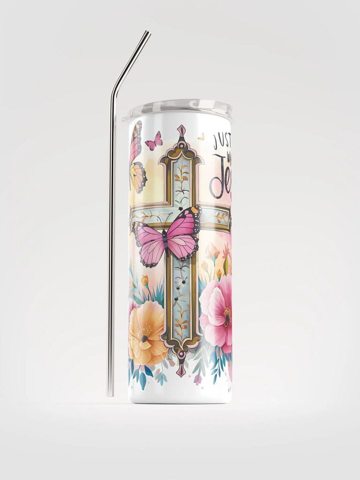 Just a Girl Who Loves Jesus Stainless Steel Tumbler product image (2)
