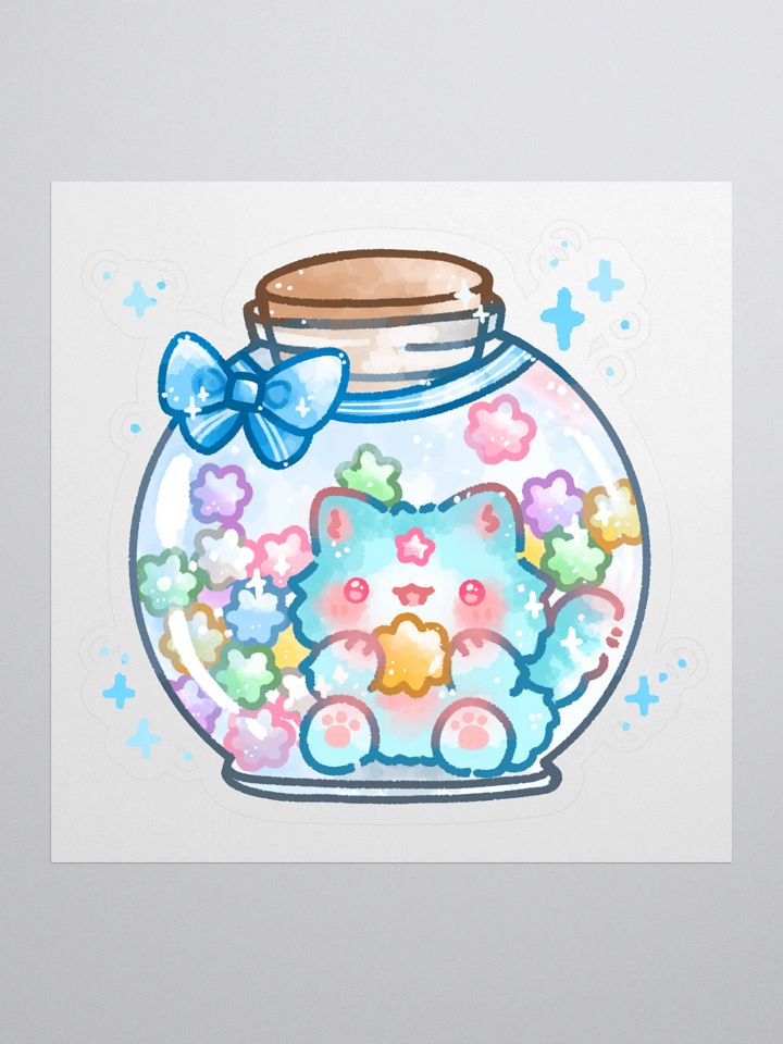 Konpeito Ghostcat Sticker product image (2)