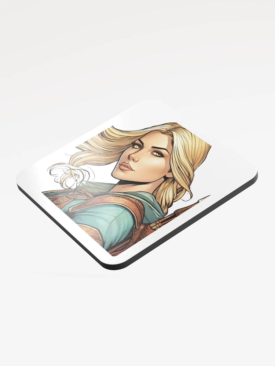Warrior Maiden Cork Coaster product image (3)