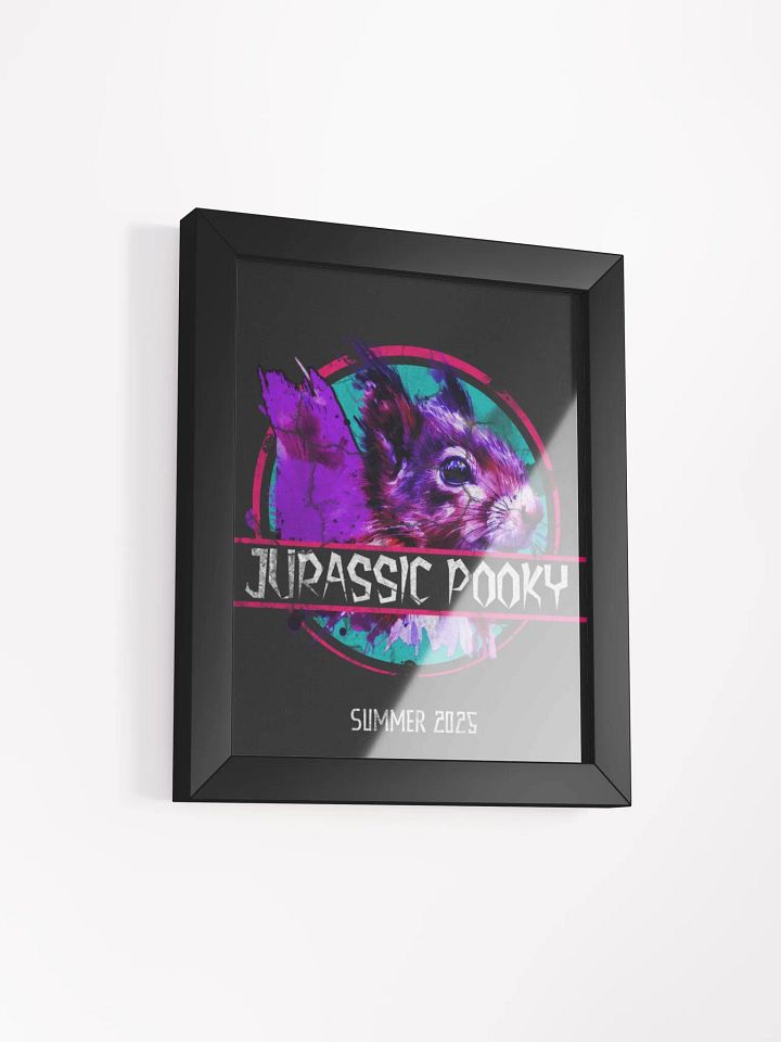 JURRASSIC POOKY FRAMED PRINT product image (13)
