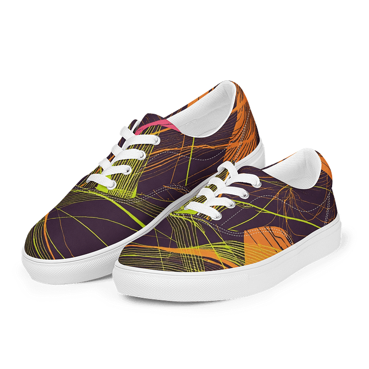 Vivid Flow Women's Canvas Shoes product image (1)