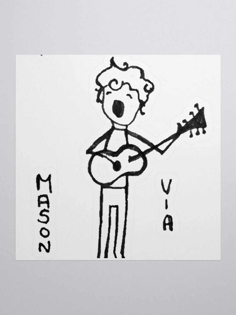 cartoon mason sticker product image (1)