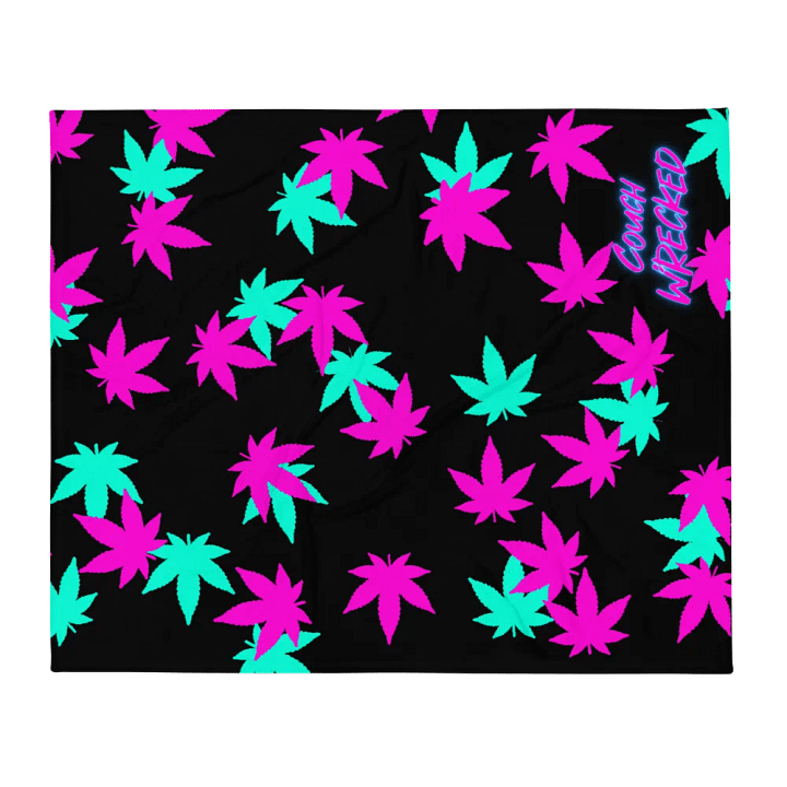 Blanket Neon Leaf product image (1)