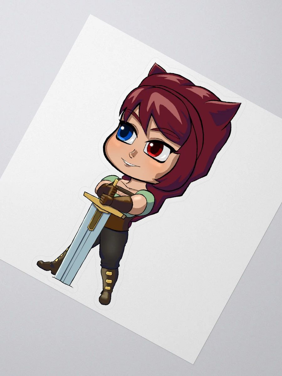 Cerise Remora Sticker product image (2)
