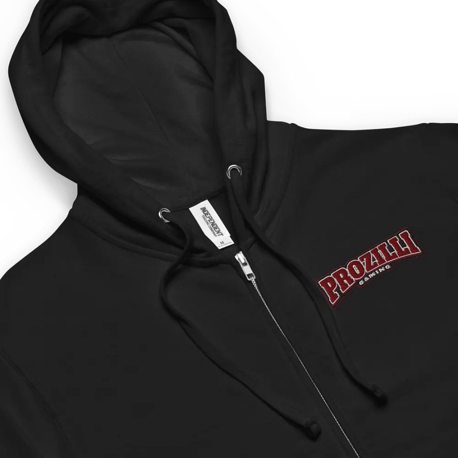 Prozilli Gaming Fleece Zip-Up Hoodie – Community Gaming Apparel product image (5)