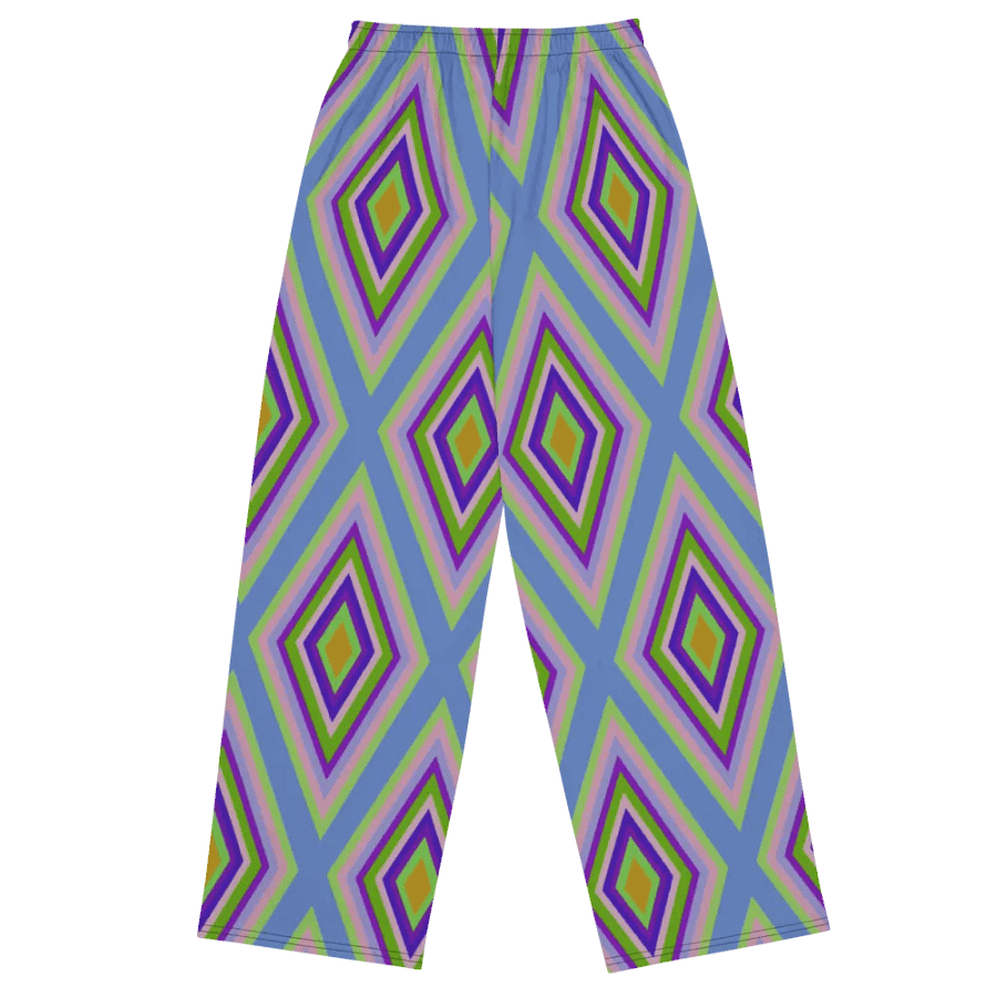 Colorful Diamonds Variation 3 Wideleg Pants product image (1)