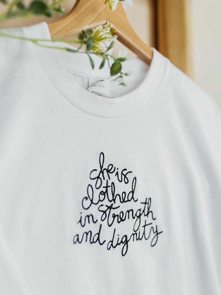 Strength & Dignity Tee product image (1)