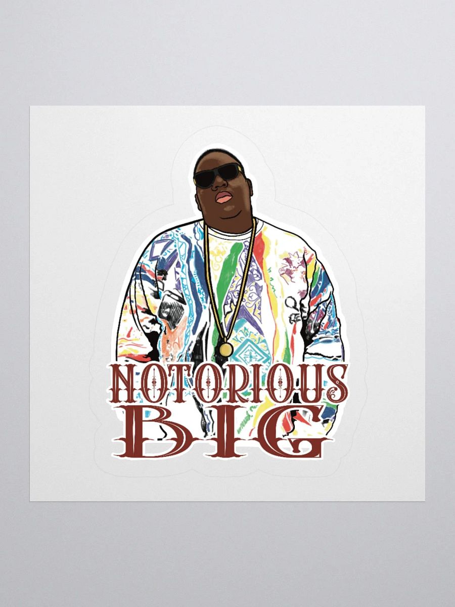 Biggie Smalls Sticker #2 product image (1)