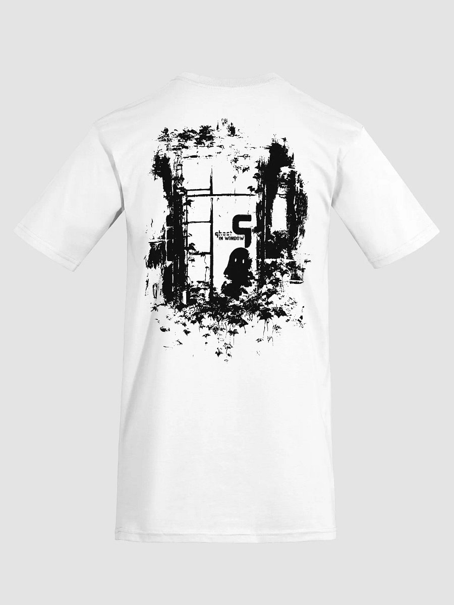 Ghost Window T-Shirt (Black on White) product image (7)