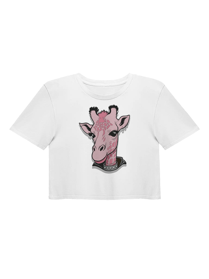 Gothic Safari Crop Top - Giraffe - ON FRONT product image (15)