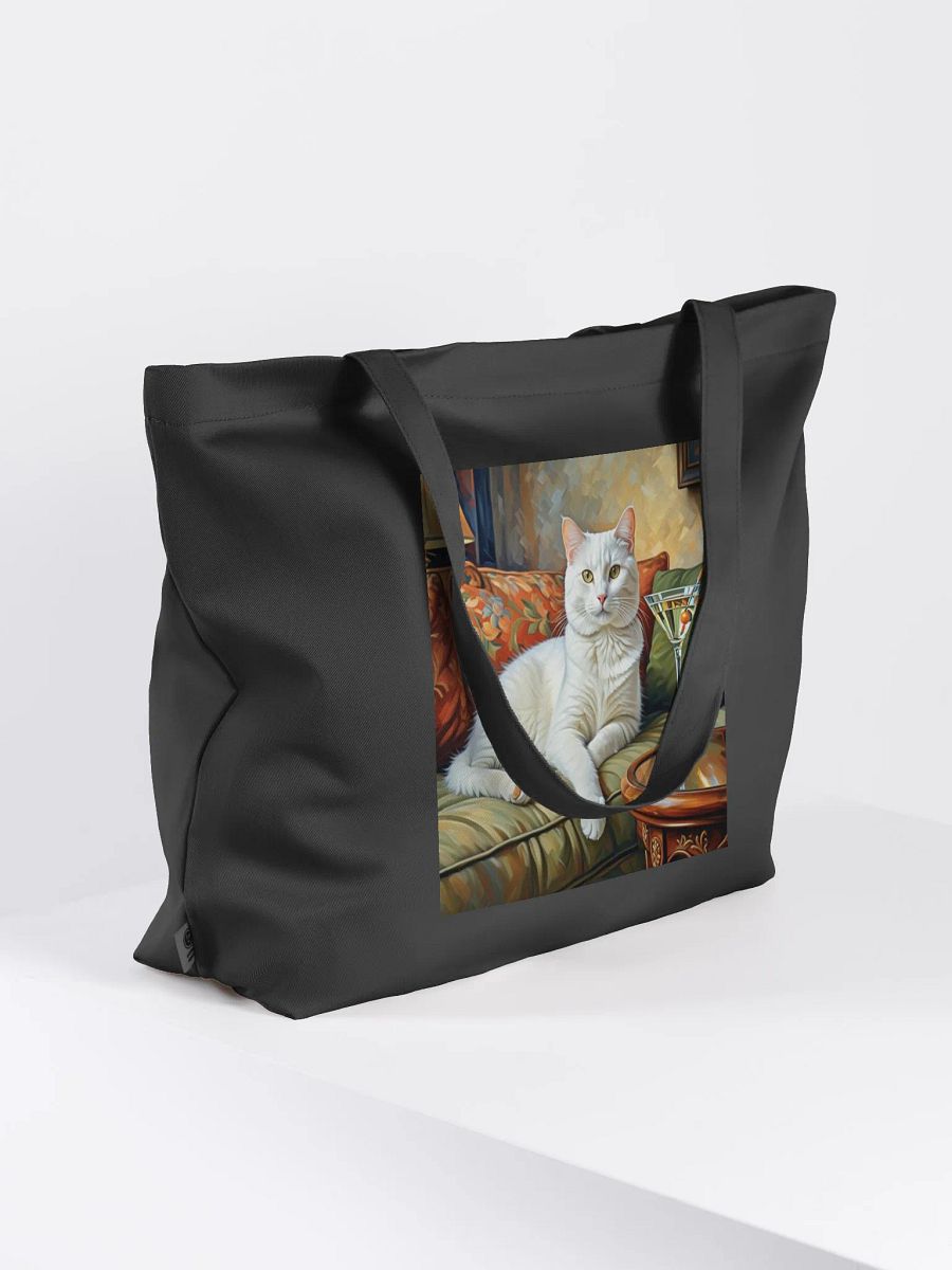 CLASSEY CAT ON COUCH NEXT TO MARTINI product image (4)