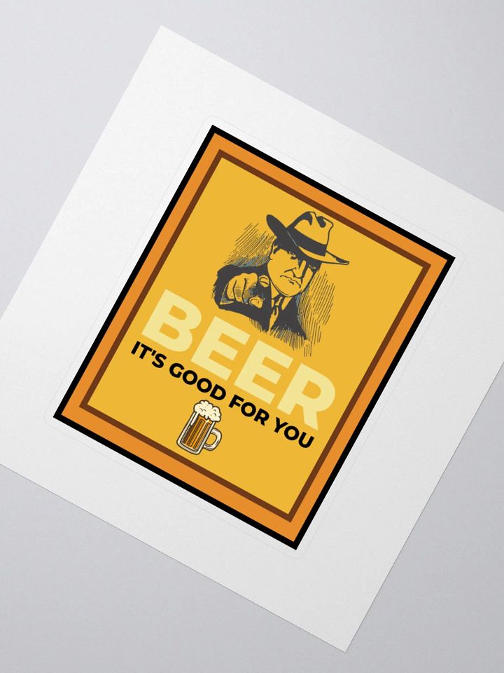 BEER. IT’S GOOD FOR YOU. product image (5)