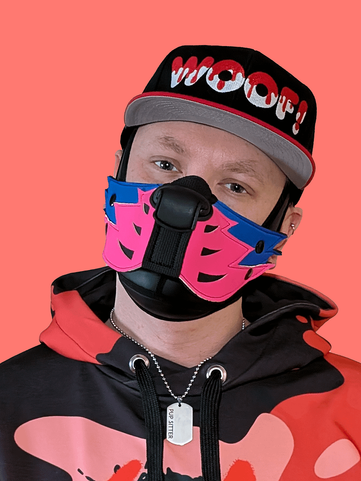 Speak Hat - WOOF! - Purple Drip product image (2)