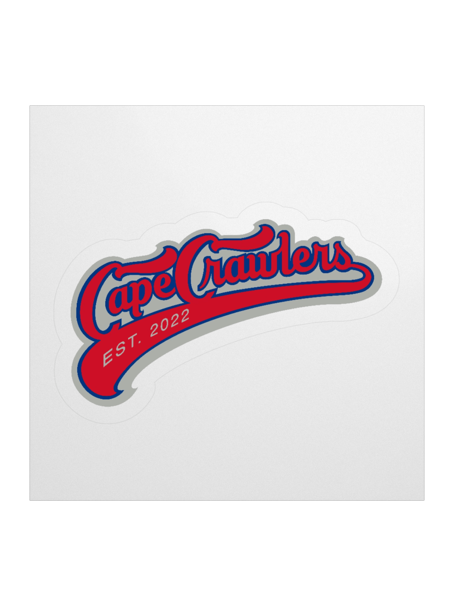 Varsity Logo (Red) Sticker product image (1)