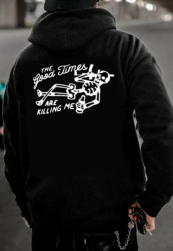 The Good Times Are Killing Me Oversized Hoodie product image (1)